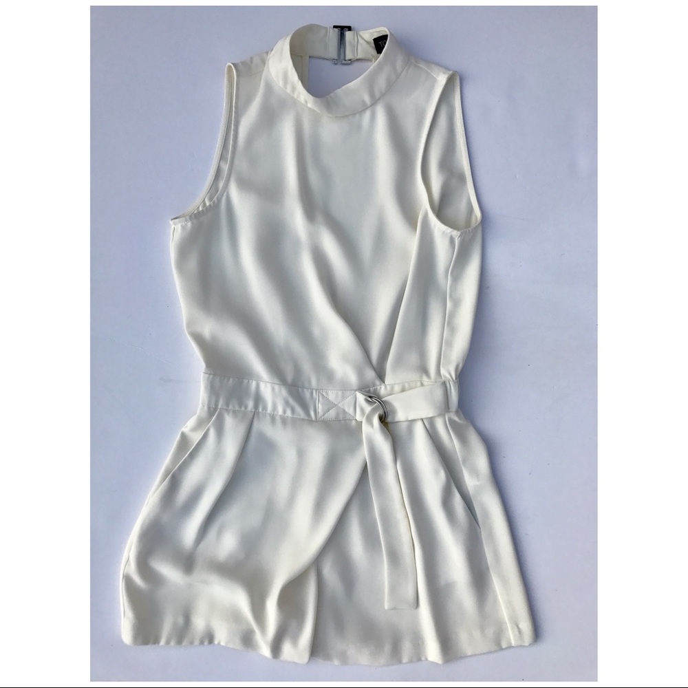 Topshop D-Ring High Neck Romper
